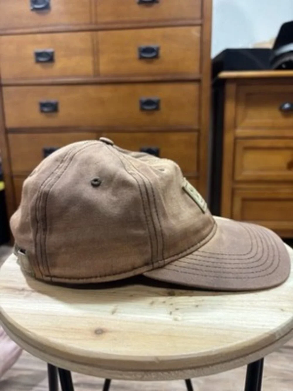 Samuel Adams Boston Lager Brown Adjustable Baseball Cap Hat Breweriana Sportiqe